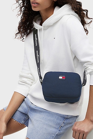 Tommy Jeans Logolu Ayarlanabilir Askılı Çanta Kadın Çanta Aw0aw18769 C1g Lacivert