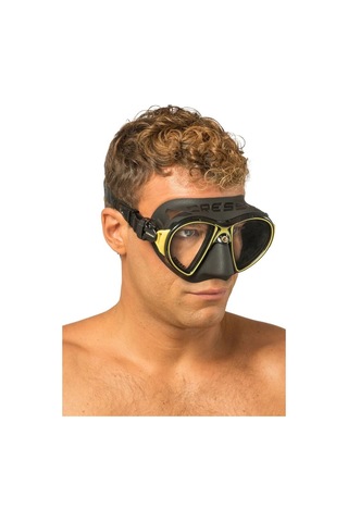 Cressi Zeus Black / Gold Dalış ve Yüzme Maskesi