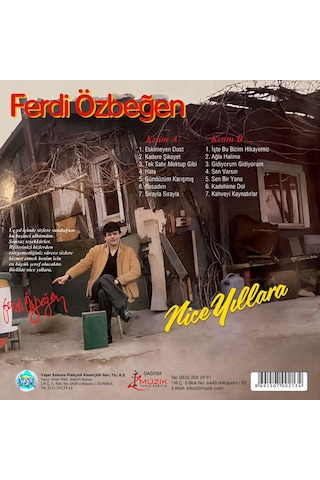 Ferdi Özbeğen Nice Yıllara Yeni Kapak Plak