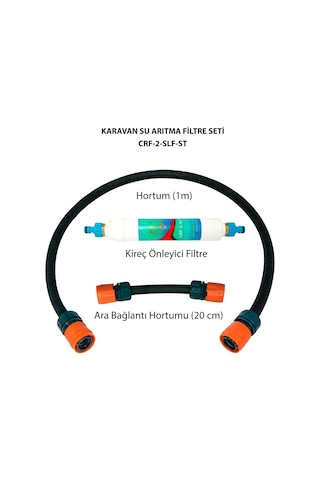 Kireç  Karavan Su Arıtma Filtre Seti-crf-2-slf-st