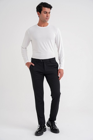 Efor P 1203 Pantolon Comfort Siyah Siyah