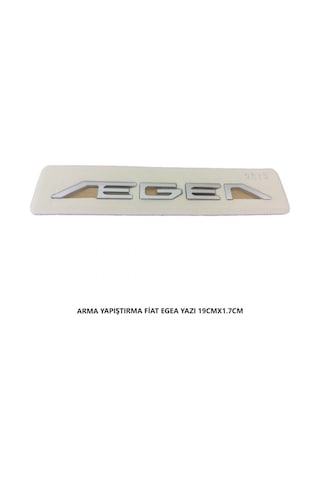 Fiat Egea Arma Bagaj Yazısı Yapıştırma 19cmx1.7cm 2879