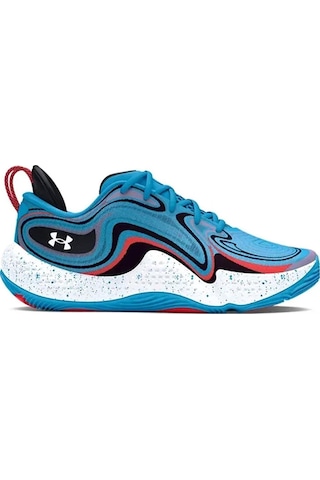 Under Armour Ua Spawn 6 Mm Erkek Basketbol Ayakkabısı 3027259-400 Mavi-mavi Mavi