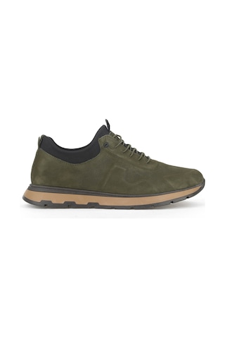 Ziya, Erkek Hakiki Deri Sneaker 1531037z24112 Haki 1531037z24112 610 Haki