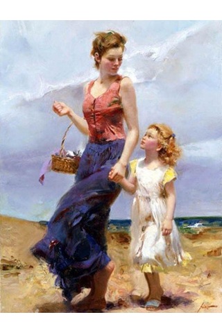 Bej Elmas Boyama Tam Yuvarlak Elmas Nakış Resim Taklidi Çapraz Dikiş Elmas Mozaik İşi 30x40cm