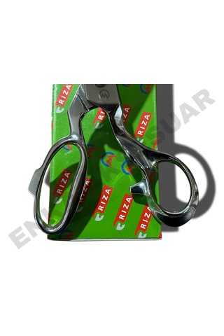 Rıza 8257-12 Inc Komple Krom Kaplama Tezgah Makası Vidalı Sistem - Ayarlanabilir Sıkılık