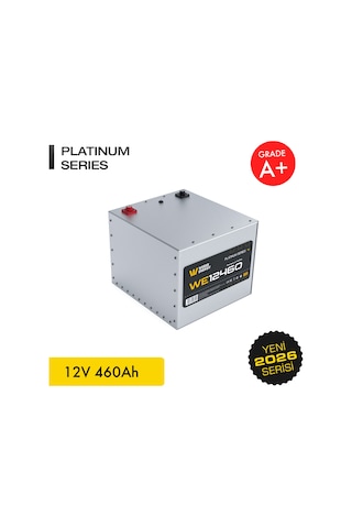 Werer Energy 12V 460Ah LiFePO4 Platinum Series Bluetooth'lu Lityum Demir Fosfat Akü