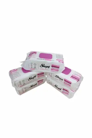 Şeylişeyler Sleepy Easy Clean Lilyum Buketi Yüzey Temizlik Havlusu 100 Yaprak 10 Paket 10'lu Set