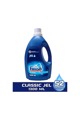 Finish Klasik Jel Bulaşık Makinesi Deterjanı 1300 ML