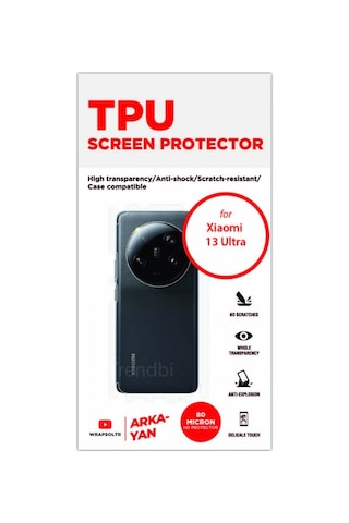 Xiaomi Uyumlu 13 Ultra Arka Ve Yan Kaplama Tpu Film