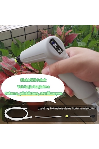 Hallow Alh6479121 Şarj Edilebilir Elektrikli Çiçek Sulama Kovası