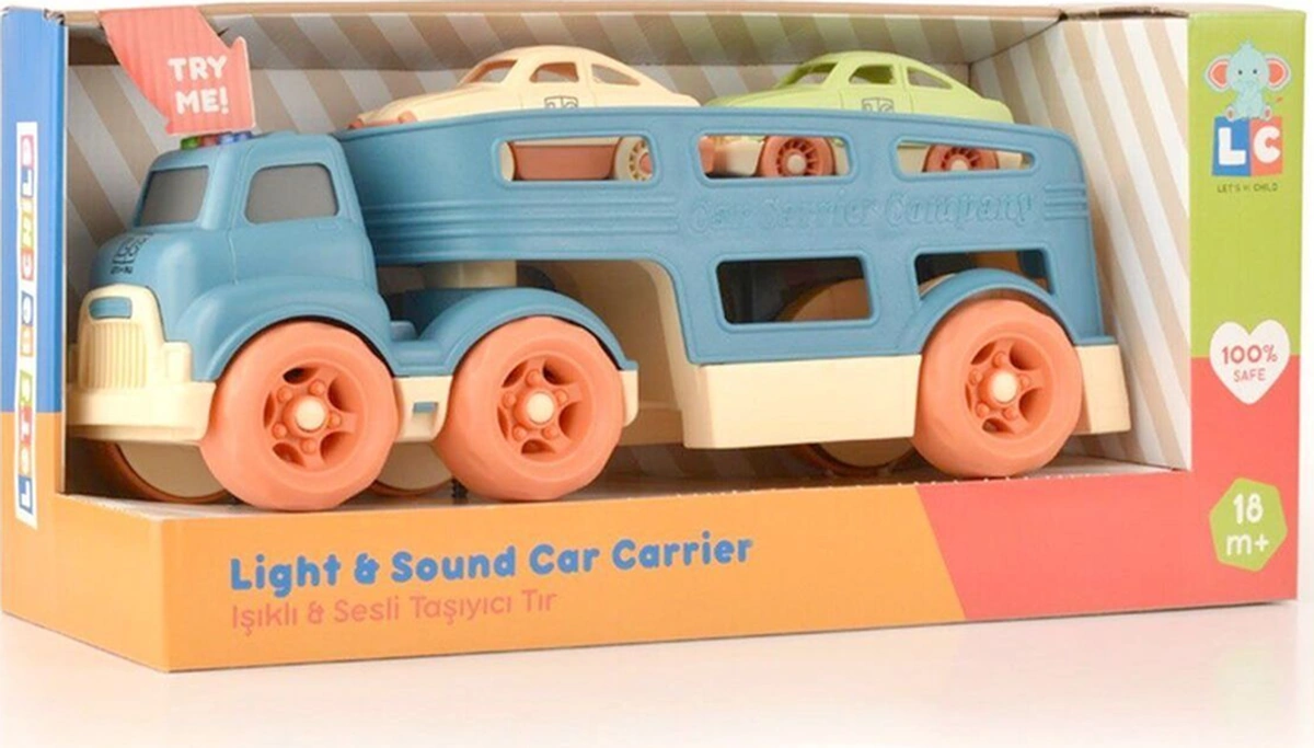 Lc-31022 Sesli Ve Işıklı Taşıyıcı Tır 3 Parça -let's Be Child Diğer