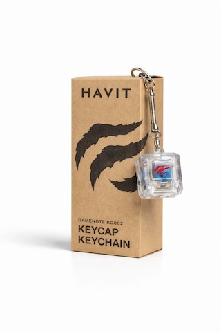 Havit Gamenote Mekanik Blue Switch Anahtarlık Kc002 - Oyuncu Hediyesi Şeffaf Keycap Keychain