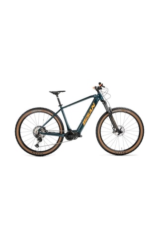 Bisan Envious Xc Mountain Xt - 27.5 Jant 15'' S Kadro 39.5cm Elektrikli Dağ Bisikleti - Petrol Yeşili Turuncu Çok Renkli
