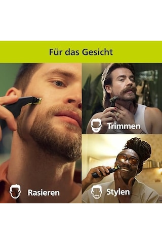 Philips Qp6552/30 Oneblade Pro 360 Elektrikli Sakal Düzeltici Tıraş Makinesi ve Vücut Bakım Seti