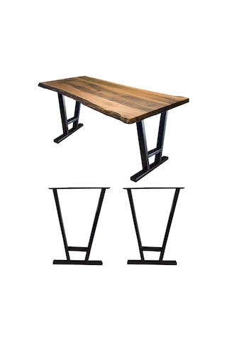 Bin1Fırsatt Metal Ayak Masa Ayağı Çalışma Yemek Mutfak Masası Ayağı Takımı