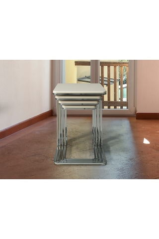 Vegas Zigon Sehpa - Mdf Üzeri Pvc Mebran (258774772)