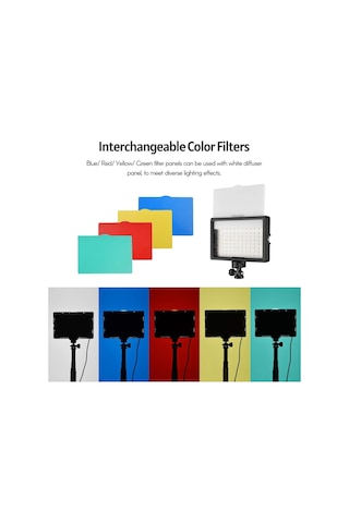 8 Inç 19cm 13w 120 Led Fotograf Ve Video Işığı Ve Mini Tripod Vlog Ürün Youtube Canlı Yayın Vb