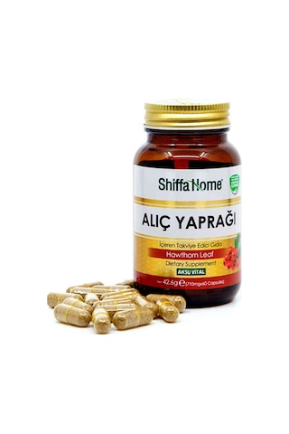 Aksu Vital Shiffa Home Alıç Yaprağı 710 MG 60 Kapsül 2 Adet