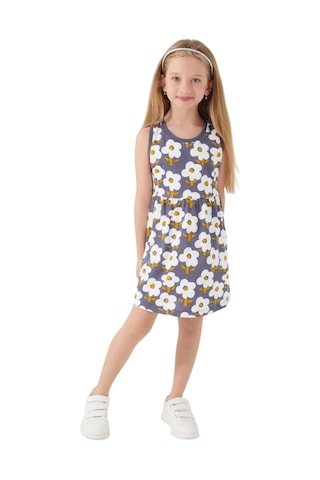 Rolypoly Florals Kız Çocuk Elbise Antrasit