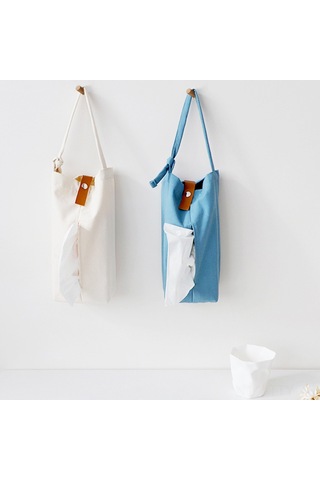 Dianziye Gri Kumaş Bez Mendil Kutusu - Otomobil Araç İçi Duvarlı, Ev Otel Salon Mutfak, Logo Özelleştirilebilir Taşınabilir Mendil Kapı