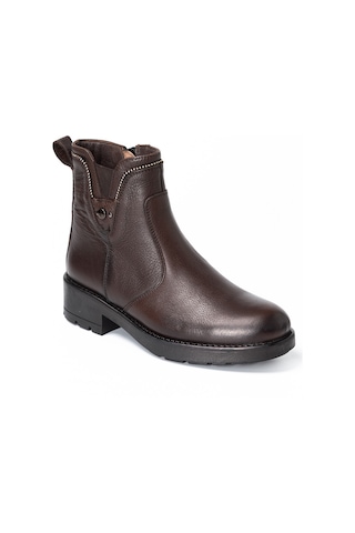 Bot Kadın Sr-24103-1 John May Kahve Kahve