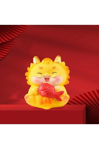 Pazly Yılı Suntek Stil-c Refah Reçine Heykelcik Hayvan Ejderha 2024 İp