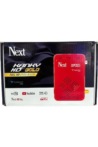 Next Kanky Gold USB Wi-Fi Destekli Full HD Uydu Alıcısı
