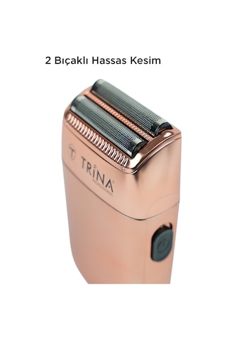 Trina Trnsklks0025gold - Profesyonel Elekli Sakal Kesme Makinası - Gold 3 saat