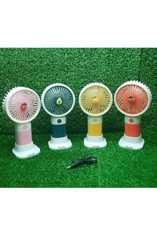 Periboia Sevimli Tasarımlı Telefon Tutuculu El Fanı