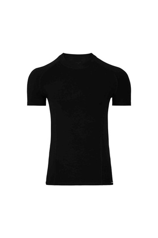 Doreanse Siyah Modal Y. Yaka Kısa Kol Erkek T Shirt 2535 Siyah