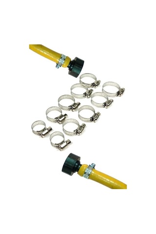 10 Parça Hortum Kelepçesi Seti - 9084533165871do Çok Renkli