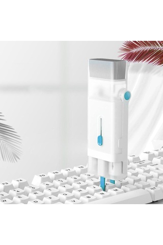 Homyl Dizüstü Bilgisayar Temizleme Seti Toz Fırçası Klavye Mavi