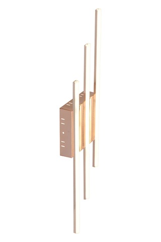 Pl 06 3 Model Gold 3 Renkli Salon Ve Oturma Odası İçin İdeal Alüminyum Avize, 15x65 Gold