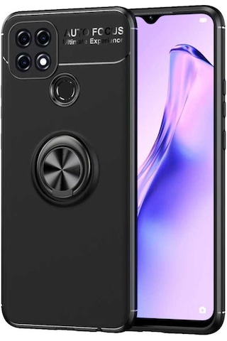 Oppo A15 Yüzüklü Manyetik Ravel Kilif 512952593