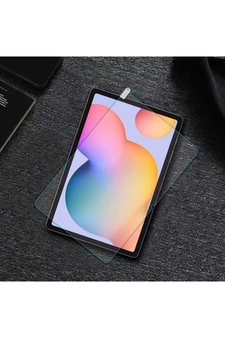 Samsung Uyumlu Galaxy Tab S6 Lite P610 Zore Tablet Temperli Cam Ekran Koruyucu
