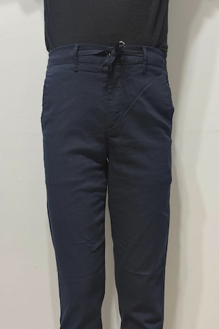 Hacker Denim Hacker Dmctekstil Erkek Y 1086 Yüksek Bel Normal Kesim Dar Paça Jogger Pantolon Lacivert