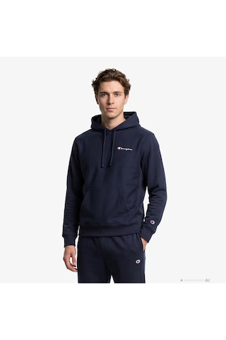 Champion Hooded Erkek Lacivert Sweatshirt 221791 2800284