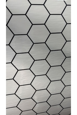 60cm X 3 Metre Tek Parça Yapışkanlı Rulo Duvar Paneli Kağıdı Silinebilir Salon Ofis Cyczt00158 Siyah-beyaz