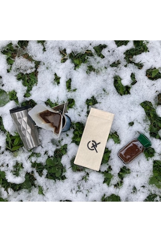 Latnox CoffeeX Drip Portatif Kahve Damıtıcı Katlanır Paslanmaz Çelik Gri