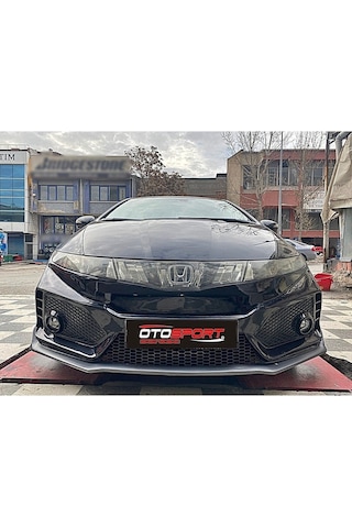 Honda Civic Fn2 Typer Ön Tampon Fiberglass Boyasız
