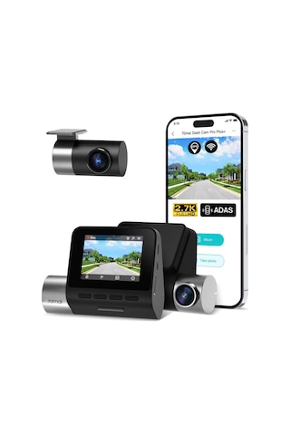 70mai 2.7k Araç Kamerası Ön Ve Arka A500s, Arabalar İçin Çift Araç Kamerası, App'li Araç Kamerası, Sony Imx335, Adas, Dahili Wifi Gps, 2'' Ips Ekran, Wdr, Gece...-122151