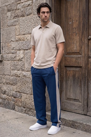 Tommylife Parlament-taş Yüzeyi Dokulu Standart Fit Palazzo Erkek Pantolon - 82171