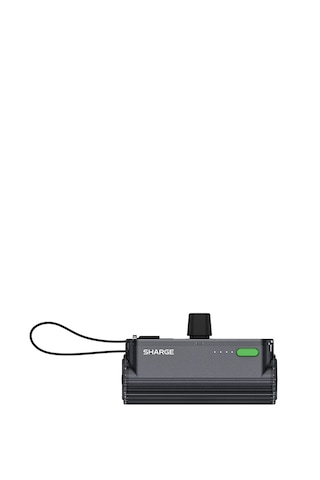 Sharge Flow Mini - Kompakt Ve Hızlı Taşınabilir Powerbank - Siyah