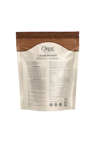 Clean Powders Lean Shake 600 Gr Çikolata