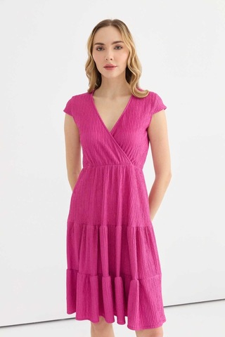 Selen Kadın Elbise 25ysl7638 Pembe