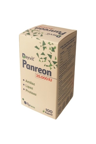 Dayvit Panreon 25.000 Iu 100 Kapsül