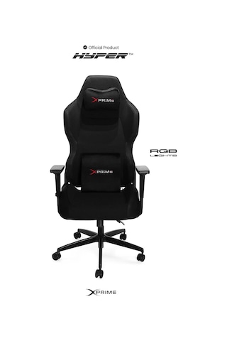 Xprime Hyper Pro Argb Ledli + Hoparlörlü Oyuncu Koltuğu Çok Renkli