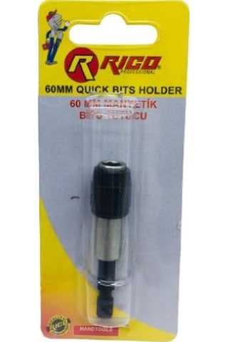 Rico RC2007 Manyetik Uzatma Adaptörü Bits Uç Tutucu 60Mm