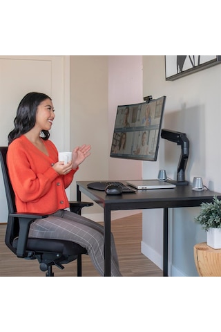 Ergotron Hx Desk Monitor Arm With Hd Pivot Ağır Monitörler İle Uyumlu Monitör Kolu Erg45475224